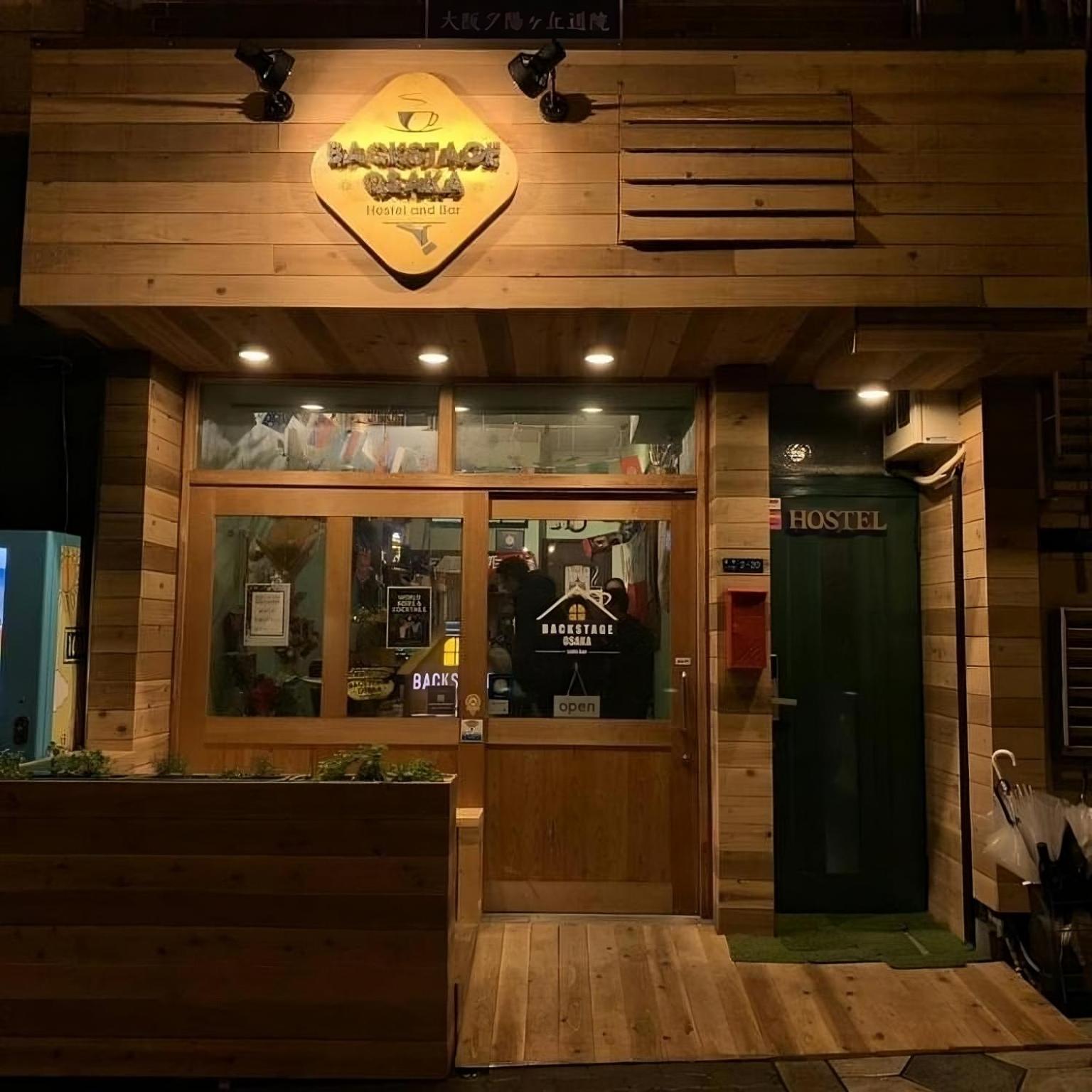 Backstage Party Hostel & Bar Osaka Ngoại thất bức ảnh