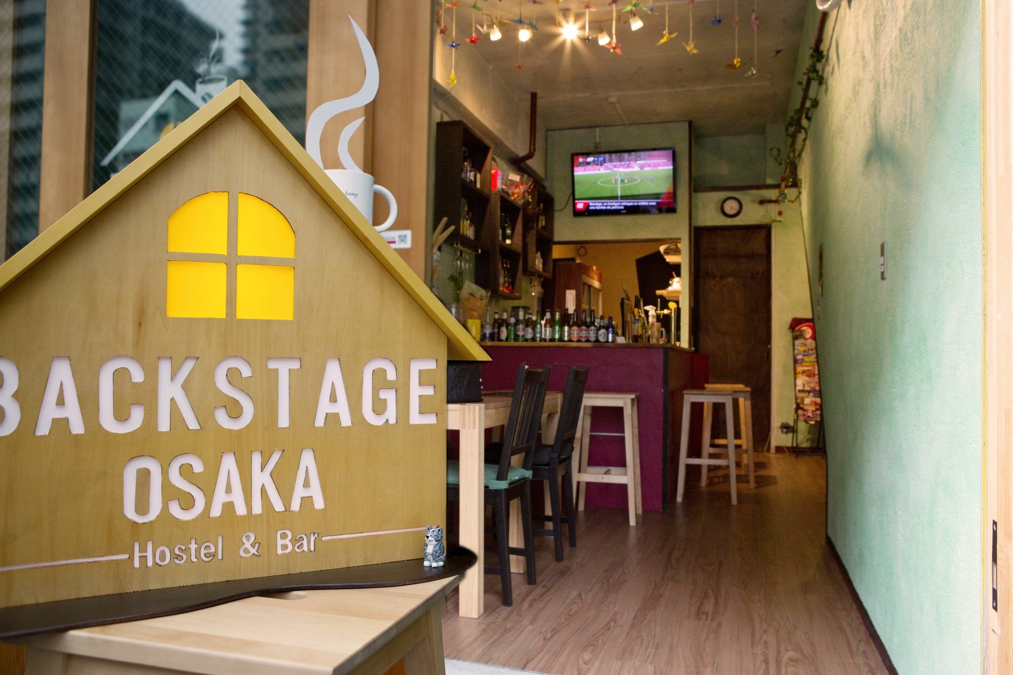 Backstage Party Hostel & Bar Osaka Ngoại thất bức ảnh